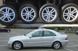 Jante originale Mercedes C pe 16