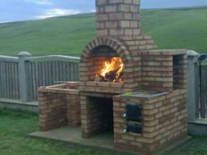 Constructie cuptoare de gradina,  pizza si barbeque