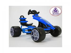 Kart cu pedale pentru copii Injusa Flecha Blue