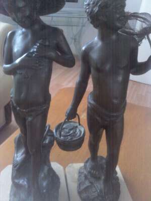 Vand 2 Statuete de BRONZ