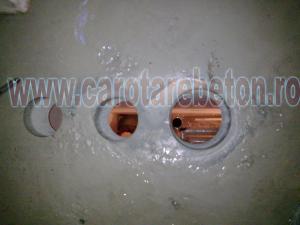 Carotare beton gaura hota gauri beton profesionale