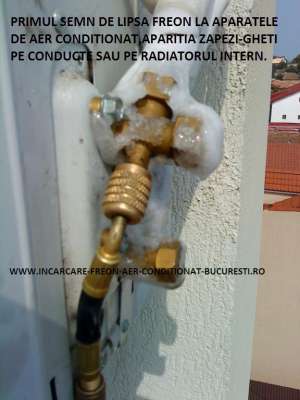 Completare freon aer conditionat Bucuresti