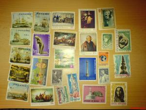 73 timbre romanesti si straine 1964-1976
