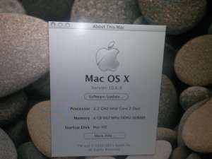 APPLE MACBOK PRO 4G RAM,  500 G HARD