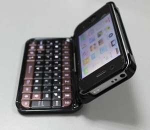 iPhone 4 mini dual sim cu toc si tastatura WIFI TV