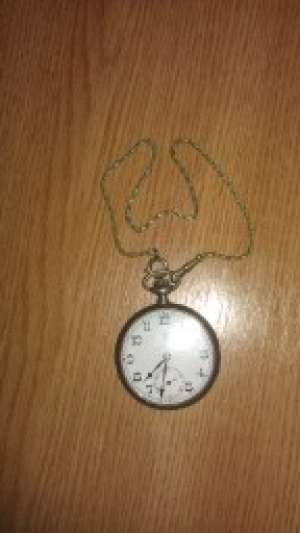 Ceas de buzunar omega din argint