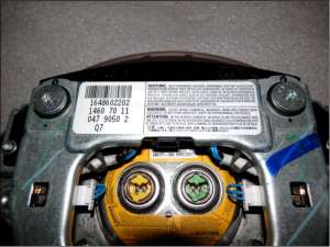 Volan piele CREM cu DSG si airbag MERCEDES ML ,  W164 facelift model 2008 -2011