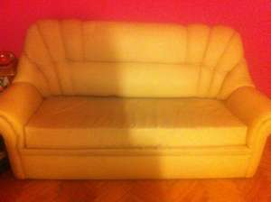 CANAPEA DE PIELE ECO