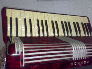 Vand acordeon Hohner Tango V 120 Basi in vergele