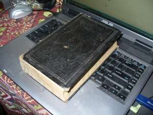 Biblie veche 1861 limba germana