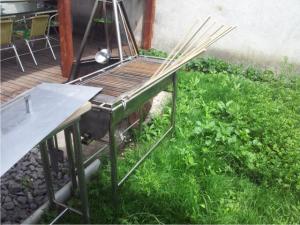 Gratar curte inox