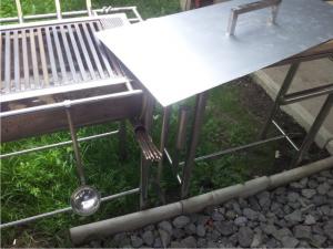 Gratar curte inox