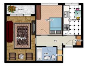 52.000 Euro - Titan- Str.Patului. Ap 2 cam