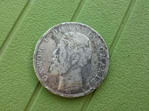Vand moneda Carol I 1881 F