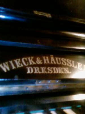 Vand pianina Wick&Haussler Dresden,  Germany