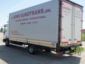 IVECO Eurocargo 75E17 - 7.49T Camion - Camioneta cu Prelata