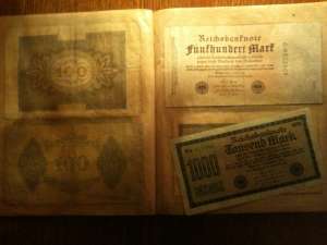 Vand Coletie de bancnote nemtesti(Marci 1914-1923)!