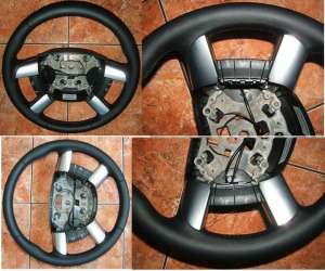 AIRBAG si volan piele cu comenzi NOU 4 spite Ford TRANSIT CONNECT  model 2010-2013