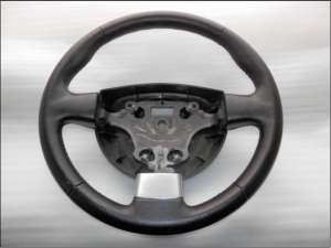 Volan piele Ford TRANSIT CONNECT  model 2003-2009 cu ornament INOX