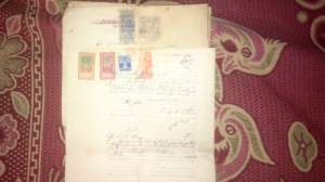 vand 2 acte notariale scrise de mana