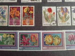 Catalog cu timbre flori si insecte