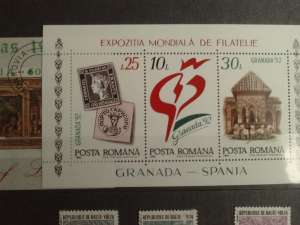 Catalog cu timbre flori si insecte