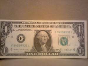Bacnote de 1 Dolar . COLECTIE