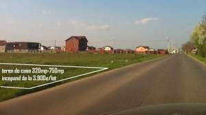Vanzare terenuri 320 mp in comuna Berceni