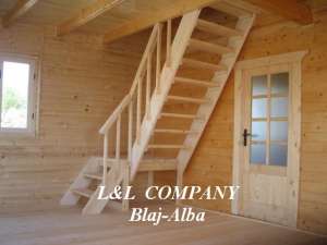 Casa din lemn ,   casa de vacanta ,  cabane - model Liliana  tel. 0760-427621