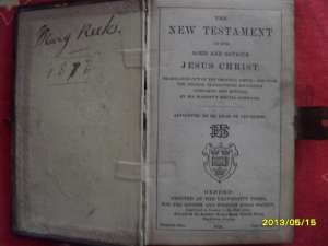 biblie di anul 1874