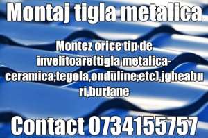 montaj tabla lindab si dulgherie