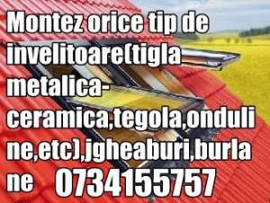 montaj tabla lindab si dulgherie