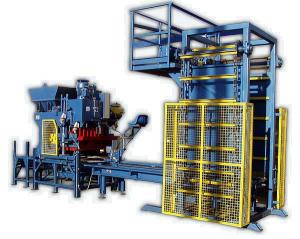 Vibroprese si linii complete fabricare pavele,    blocheti,    borduri beton
