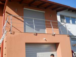 Balustrade cu inox