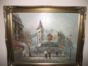 Vand tablouri "Moulin Rouge"-Burnett