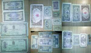 Vand colectie monede si bancnote
