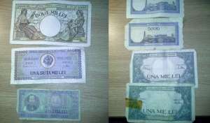 Vand colectie monede si bancnote