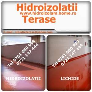 hidroizolatii terase - hidroizolatii lichide