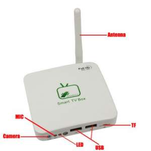 Mini Android Box IDK P30C - Android 4.03,  1GB RAM,  4GB intern,  Google Play,  camera web , microfo