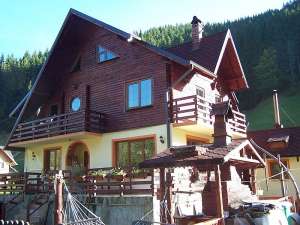 Vila Moieciu de Sus (P+1+M,   5cam+living+pivnita,   izvor natural in curte)