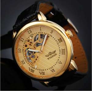 Ceas winner Dial Fashion Hand Wind-ceas mecanic