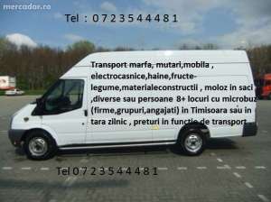 Transport marfa, mutari, mobila, diverse
