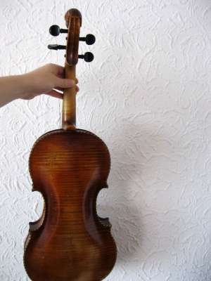 Vioara de maestru,  copie Stainer cu cap de himera + arcus Vezen Ioan