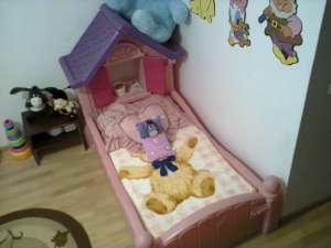 vand pat fetite little tikes cu saltea inclusa
