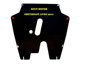 Scut motor din otel Chverolet Aveo dupa 2011