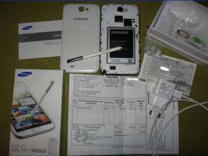 999LEI Vand Samsung Galaxy Note 2 Alb White cumparat de nou