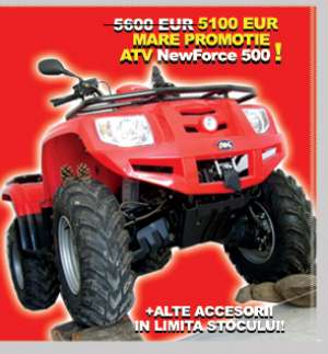 Mare promotie ATV NF500L