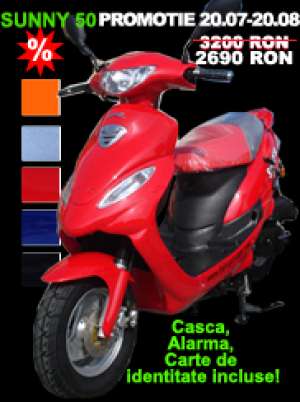Promotie scutere 50 cc fara permis!