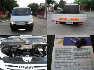 IVECO  DAILY 35C 10  AN 2007  EURO 4 "" 7 LOCURI + PLATFORMA 4, 20 M ""