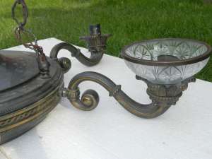 Candelabru bronz 120 ani